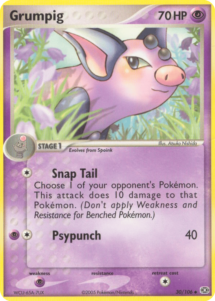 Grumpig card