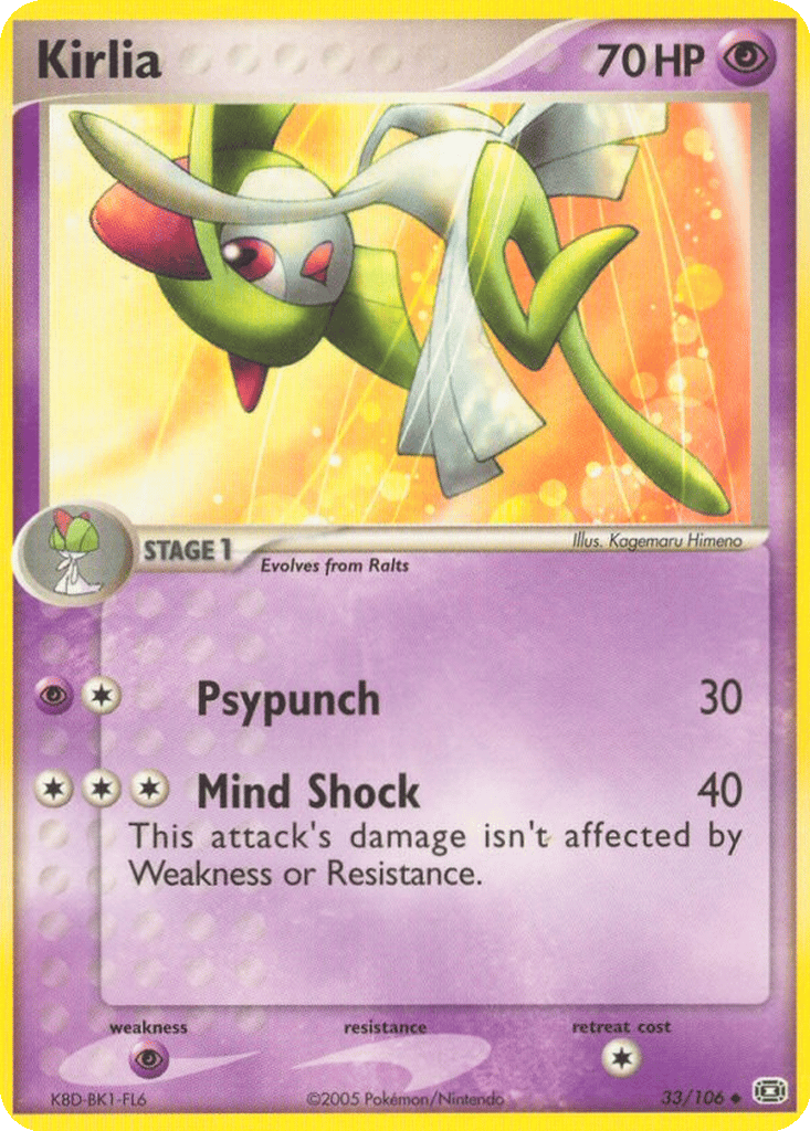 Kirlia card