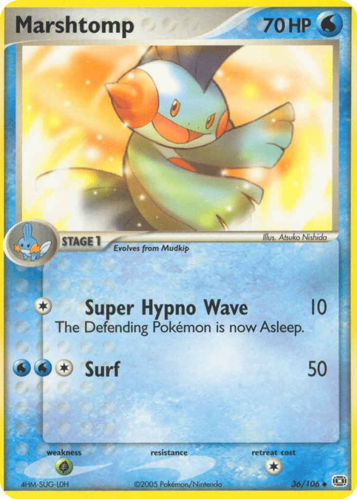 Marshtomp card