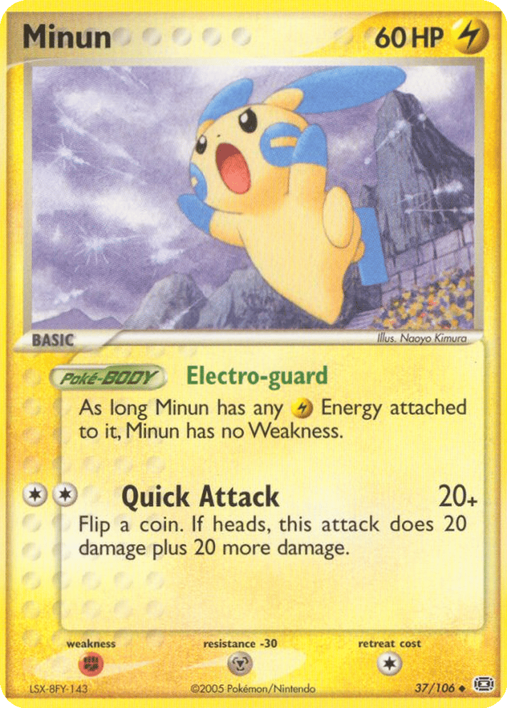Minun card