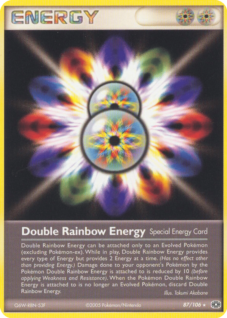 Double Rainbow Energy card