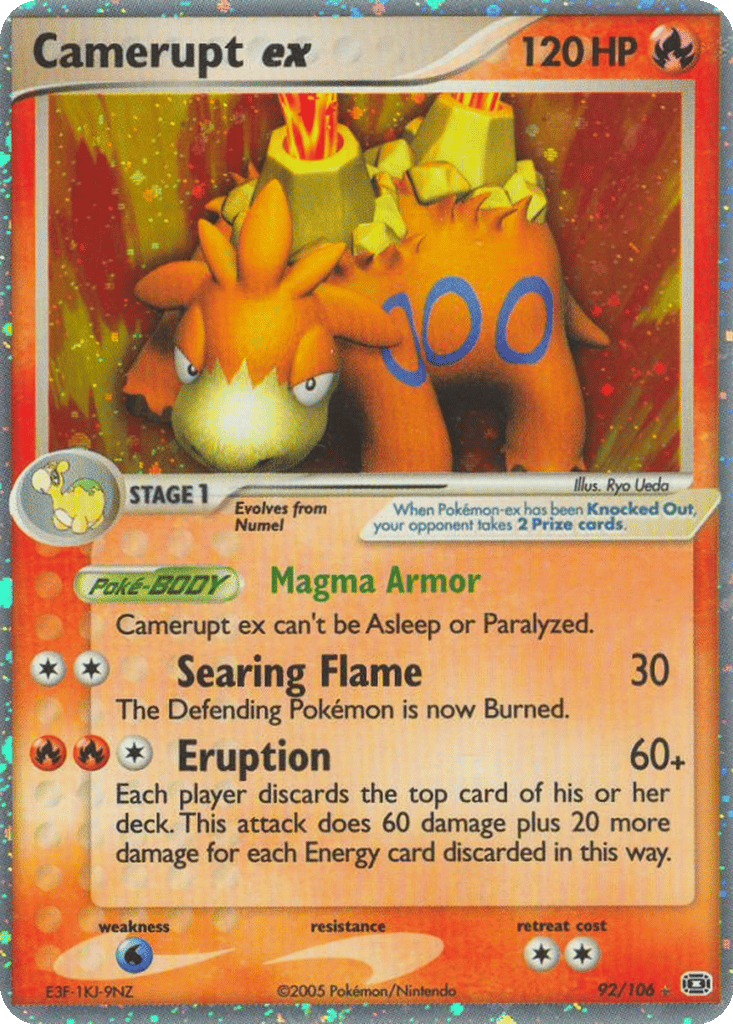 Camerupt ex card