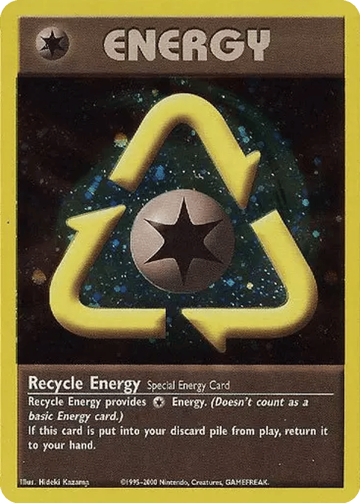 Recycle Energy card