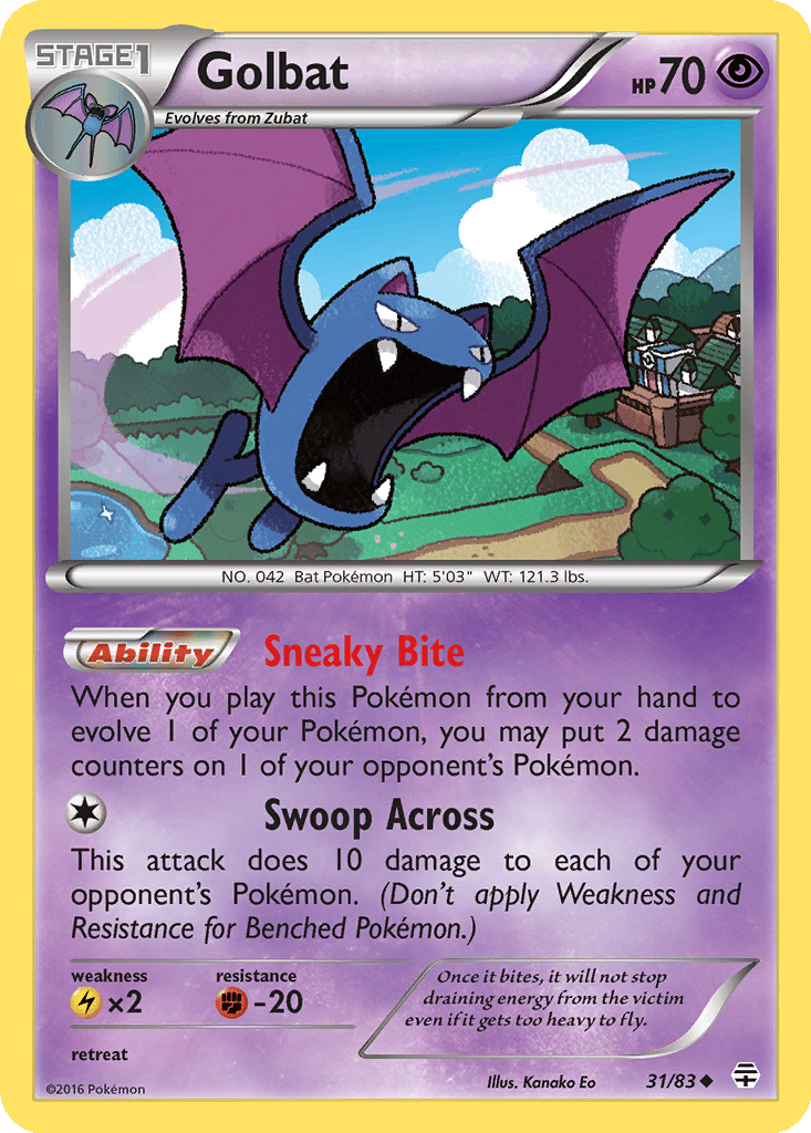 Golbat card