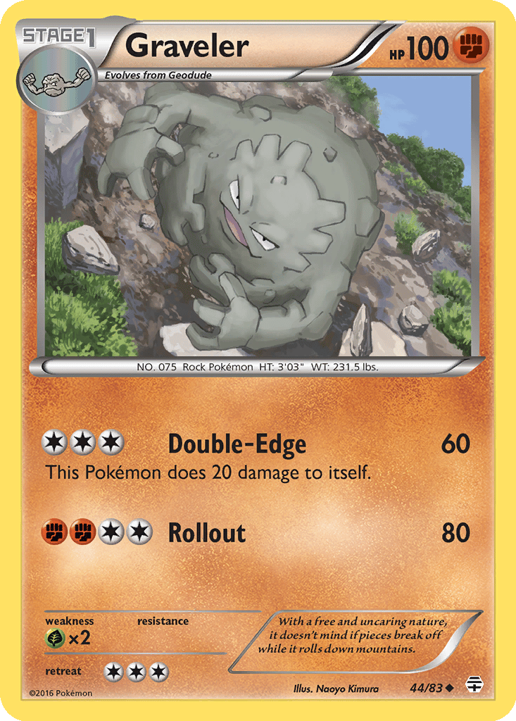 Graveler card
