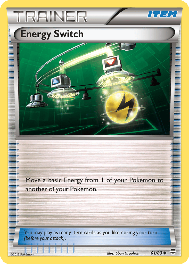 Energy Switch card