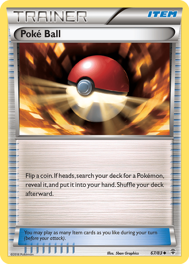 Poké Ball card