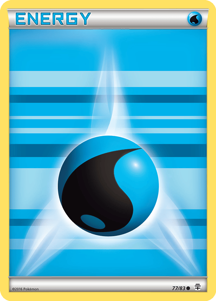 Water Energy card