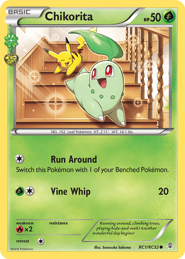 Chikorita card