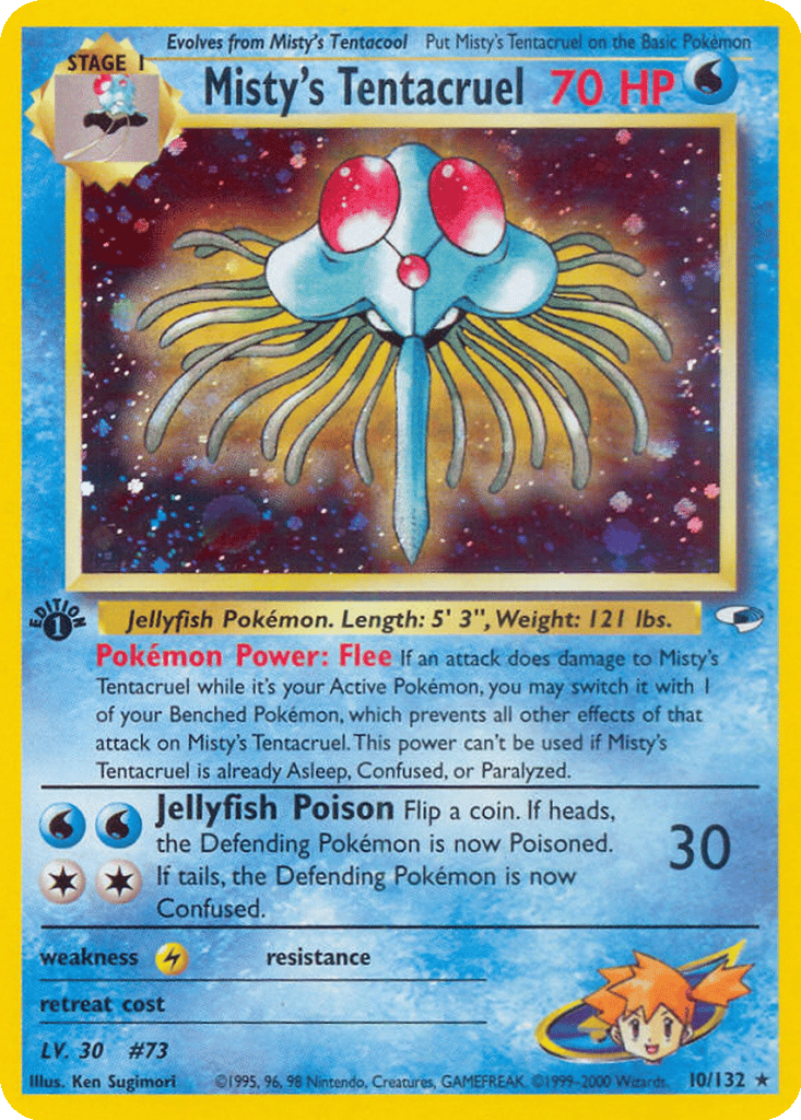 Misty's Tentacruel card