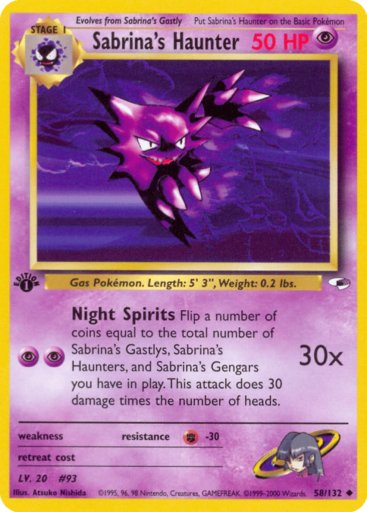 Sabrina's Haunter card