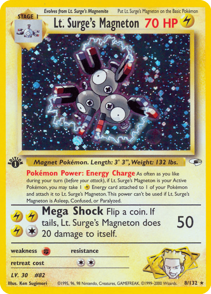 Lt. Surge's Magneton card
