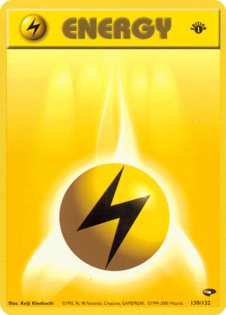 Lightning Energy card