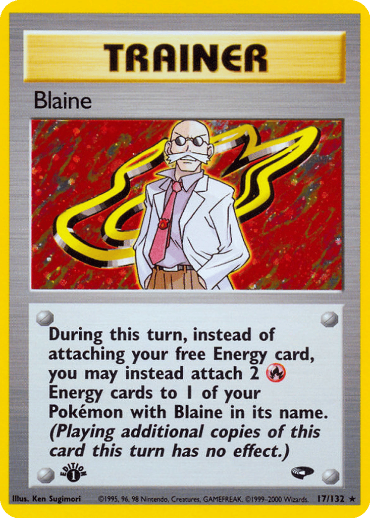 Blaine card
