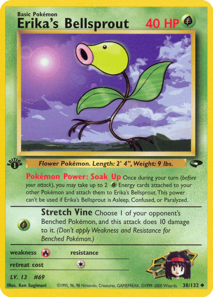 Erika's Bellsprout card