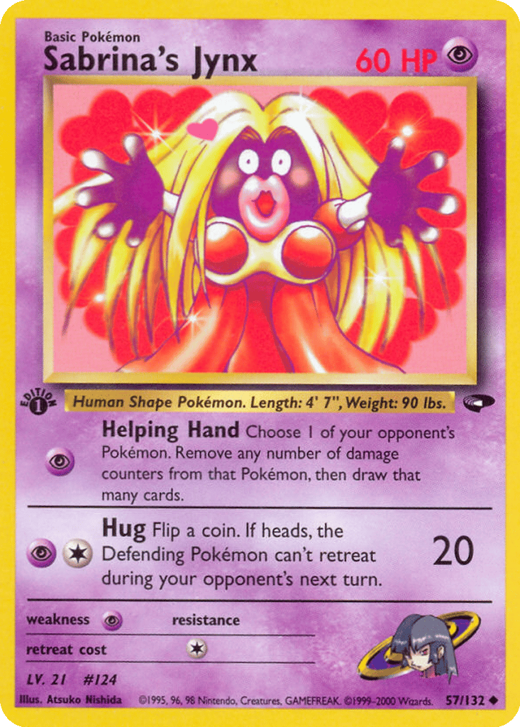 Sabrina's Jynx card