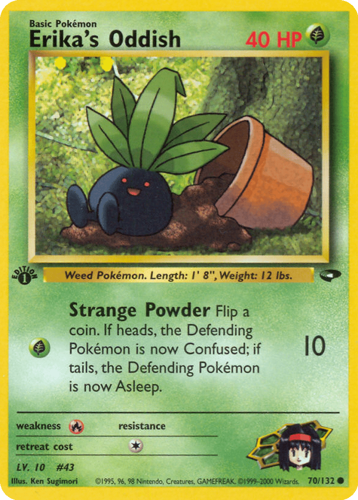 Erika's Oddish card