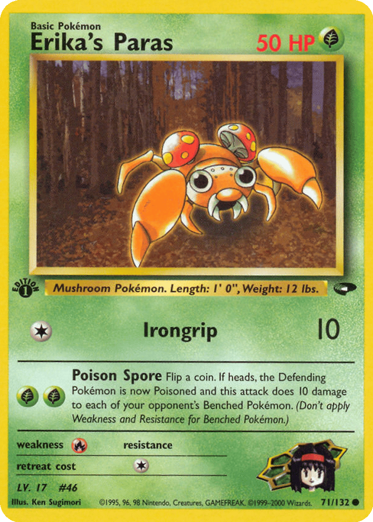 Erika's Paras card