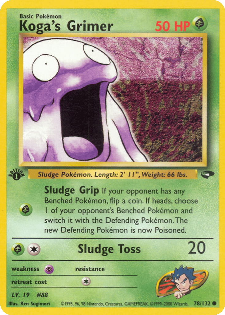 Koga's Grimer card