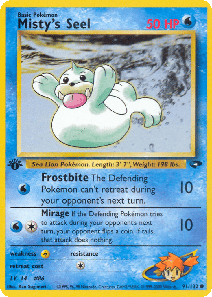 Misty's Seel card