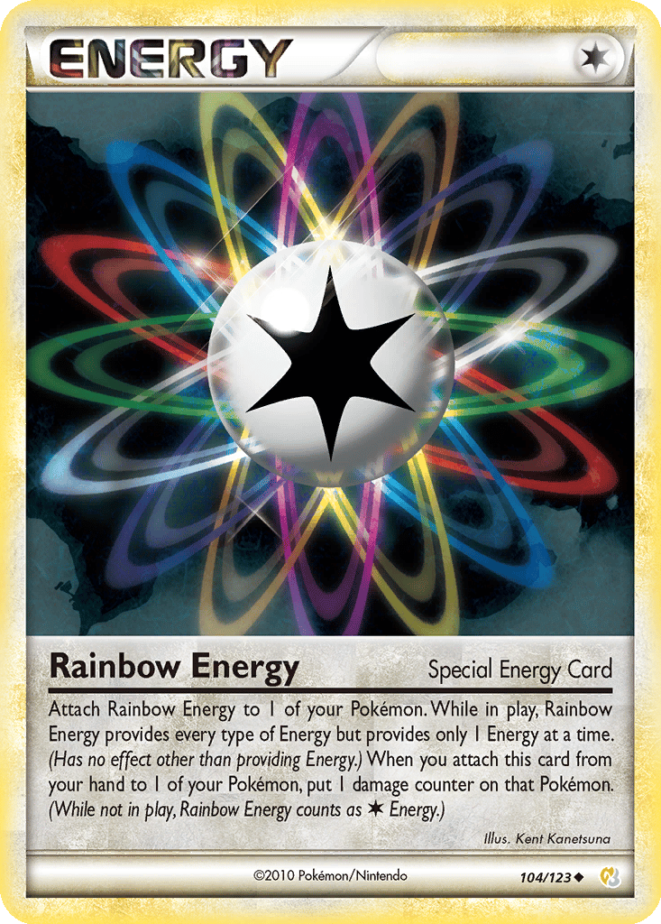 Rainbow Energy card