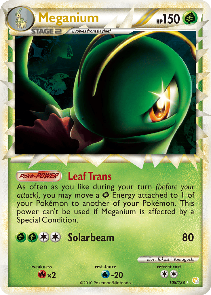 Meganium card
