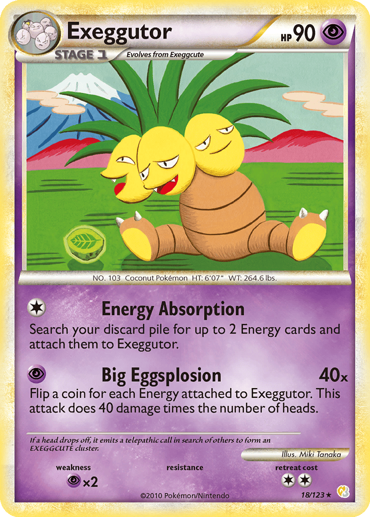 Exeggutor card