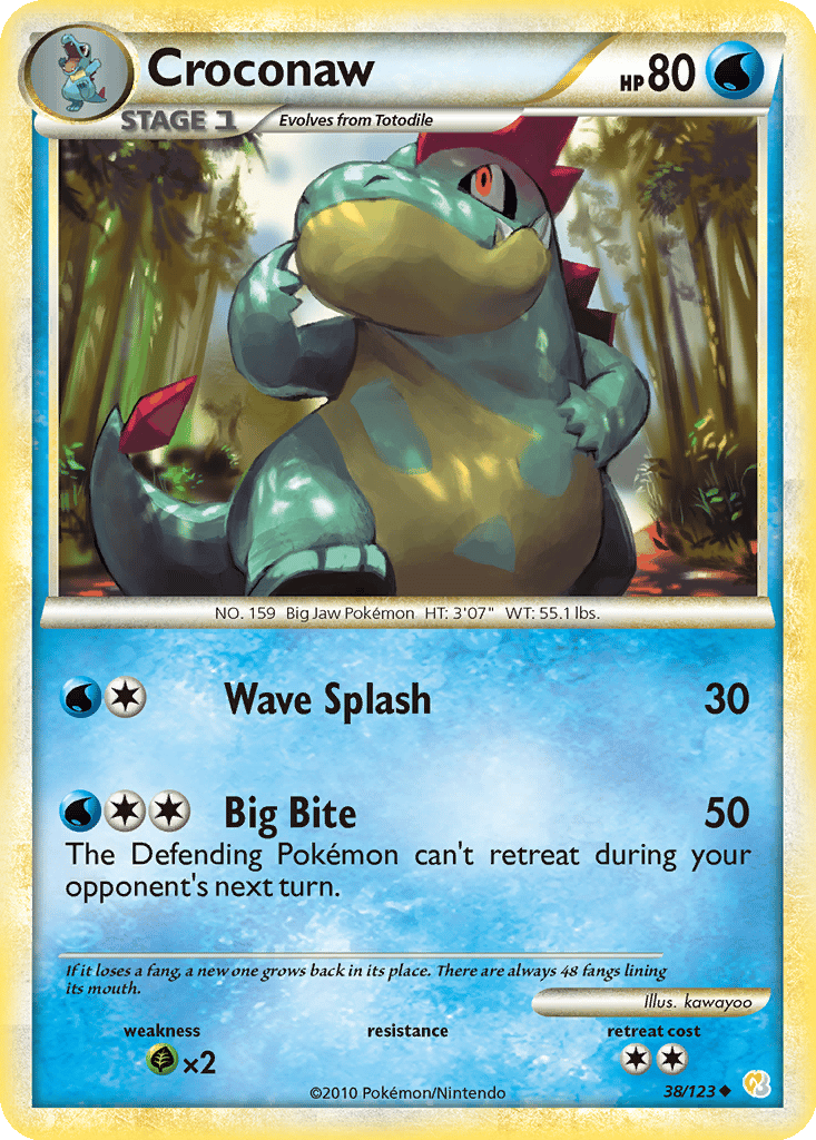 Croconaw card