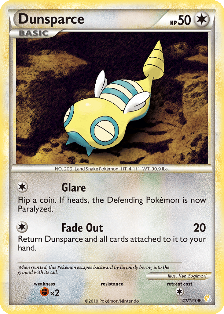 Dunsparce card