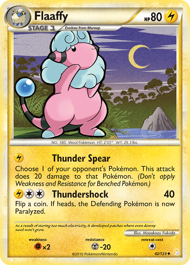 Flaaffy card