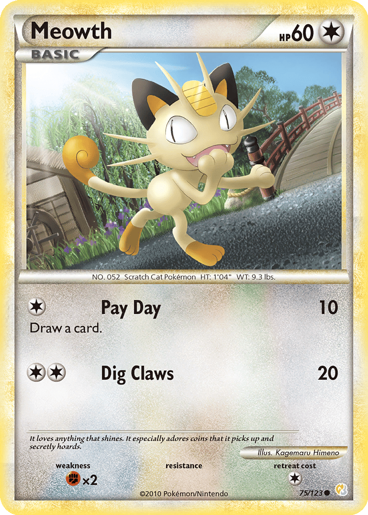 Meowth card