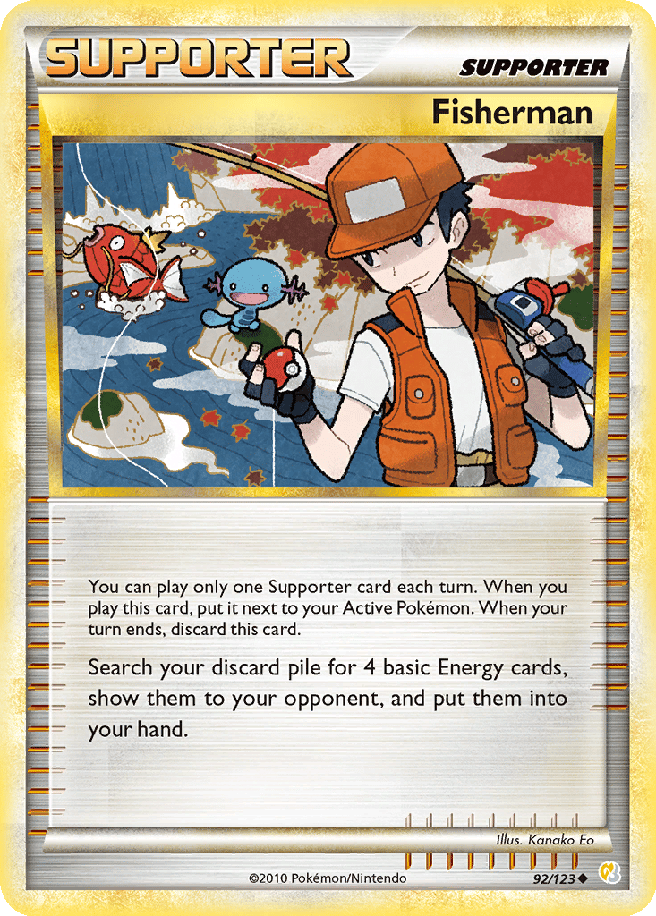 Fisherman card