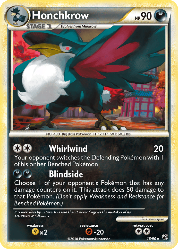 Honchkrow card