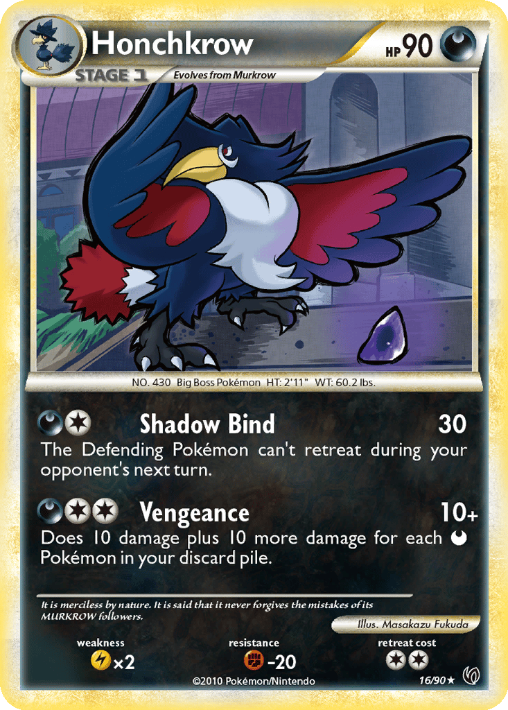 Honchkrow card