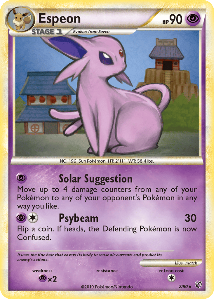 Espeon card