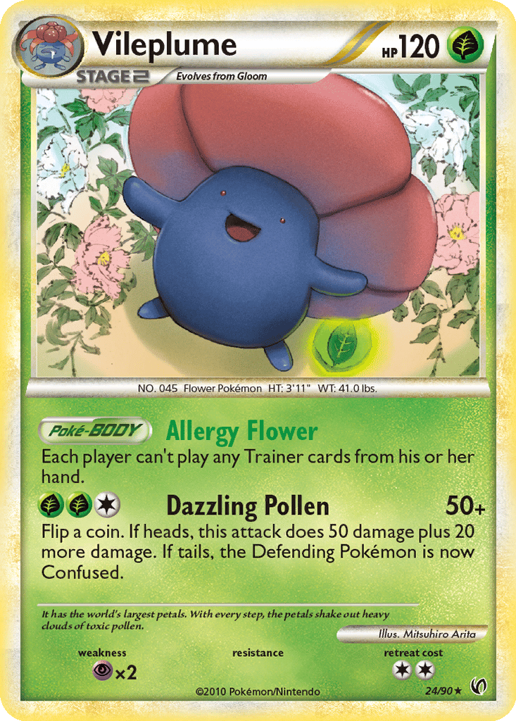 Vileplume card