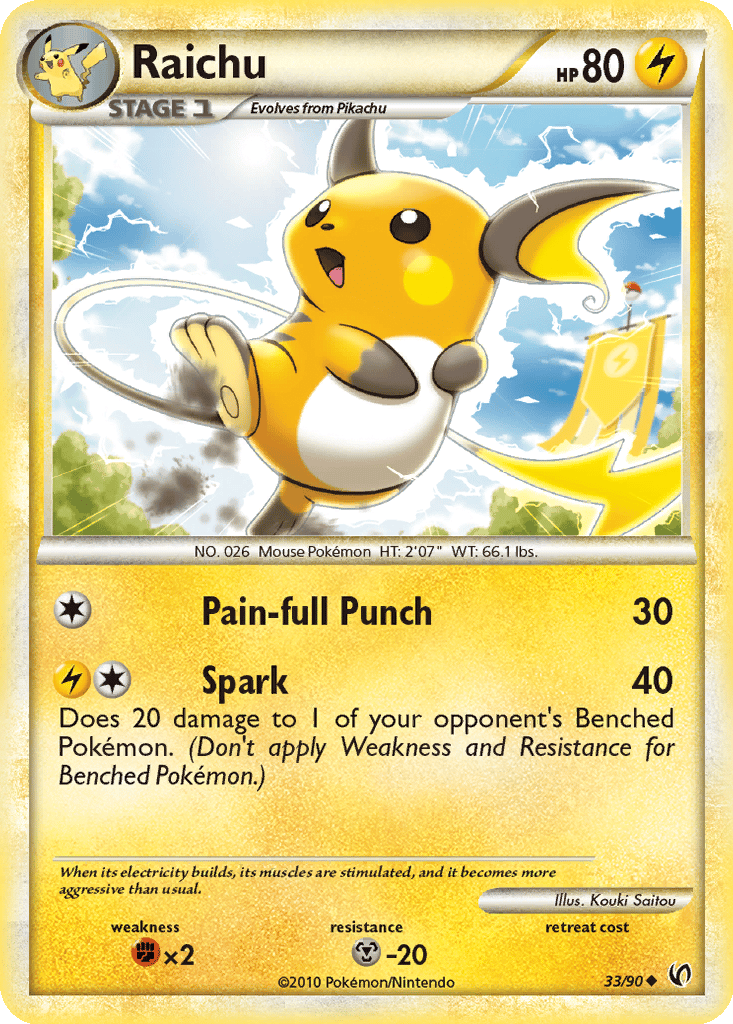 Raichu card
