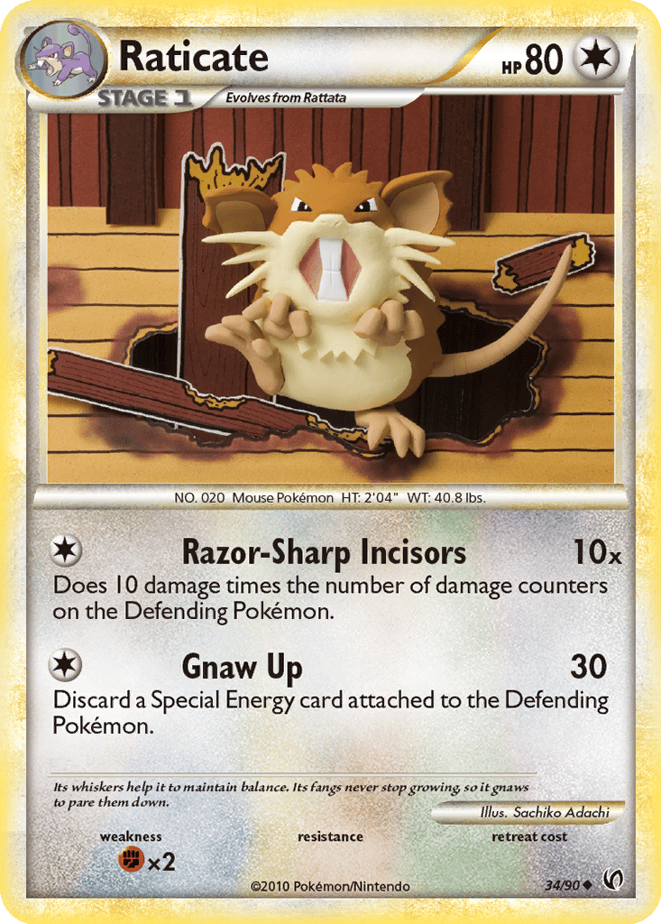 Raticate card