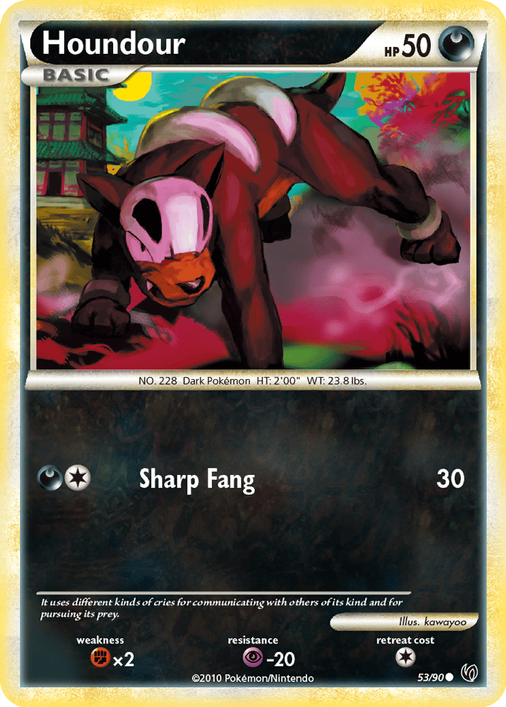 Houndour card