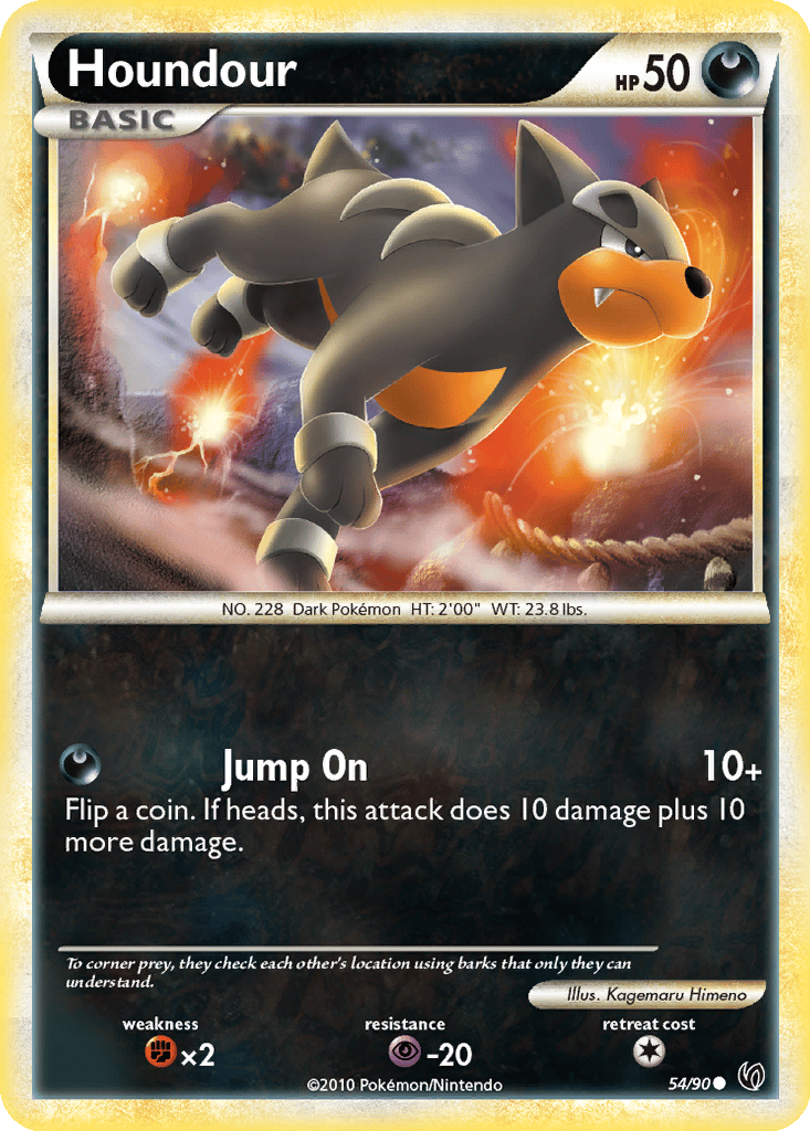 Houndour card