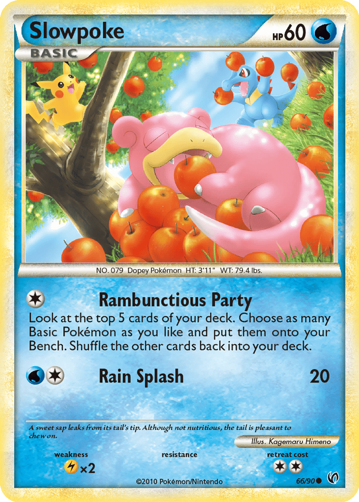 Slowpoke card
