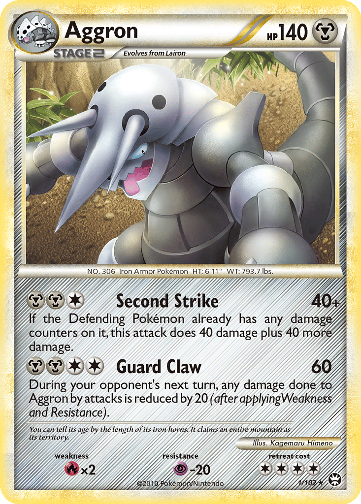 Aggron card