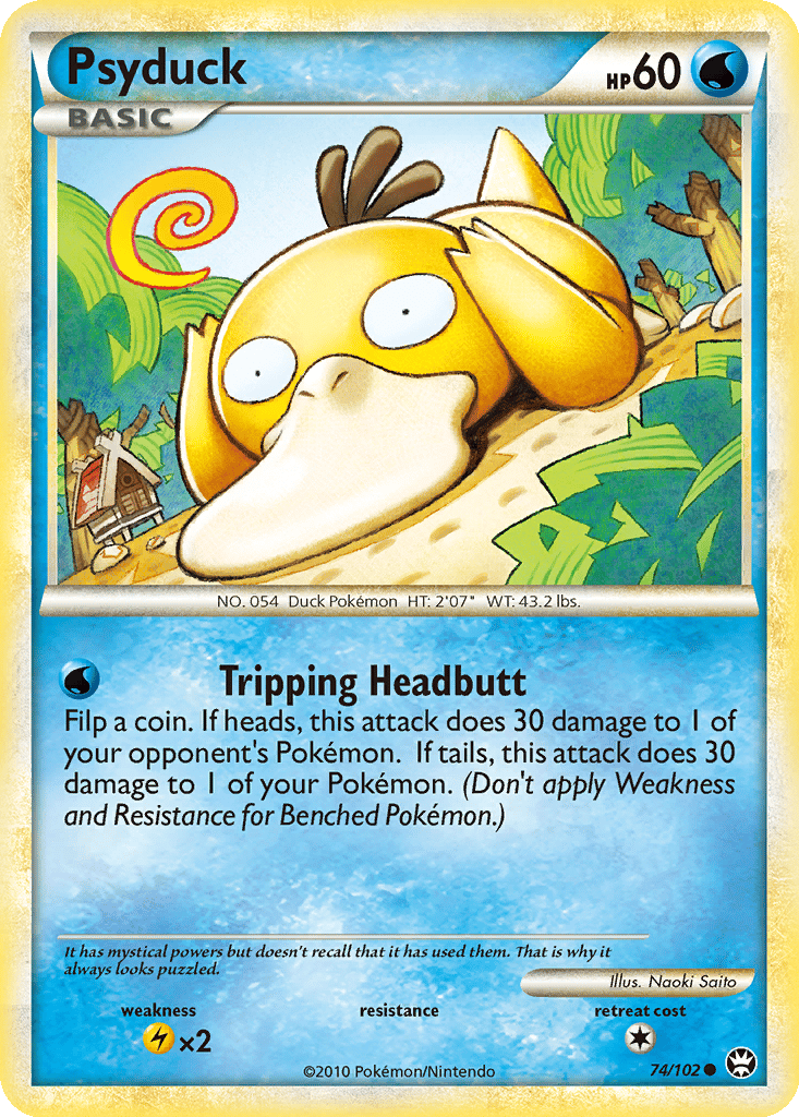 Psyduck card