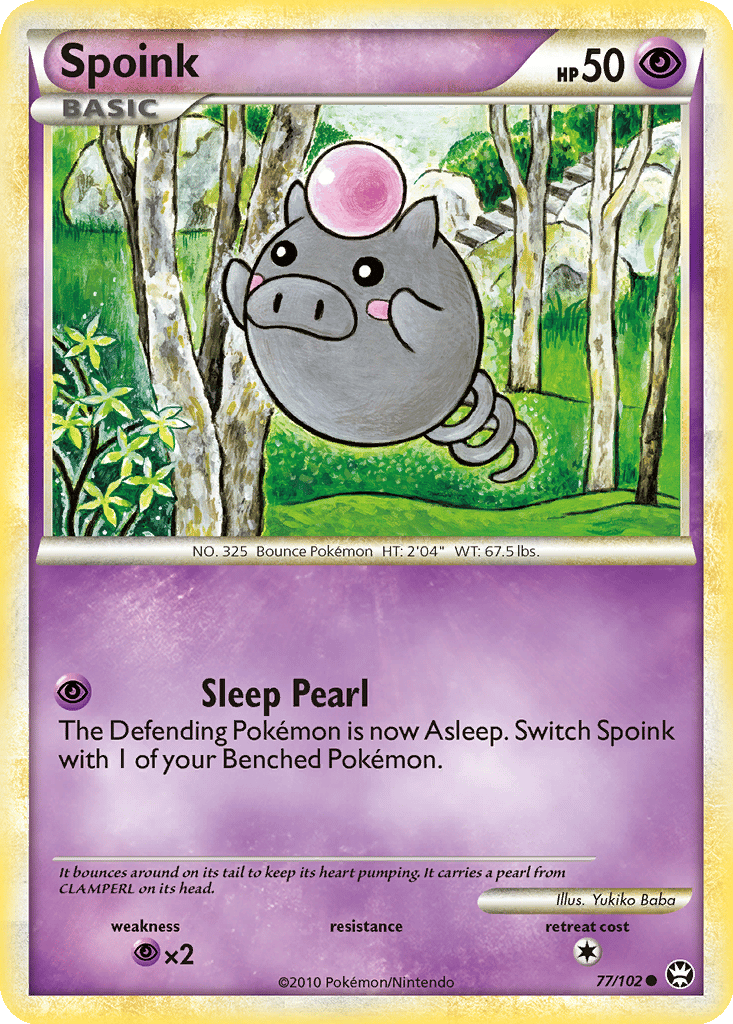 Spoink card