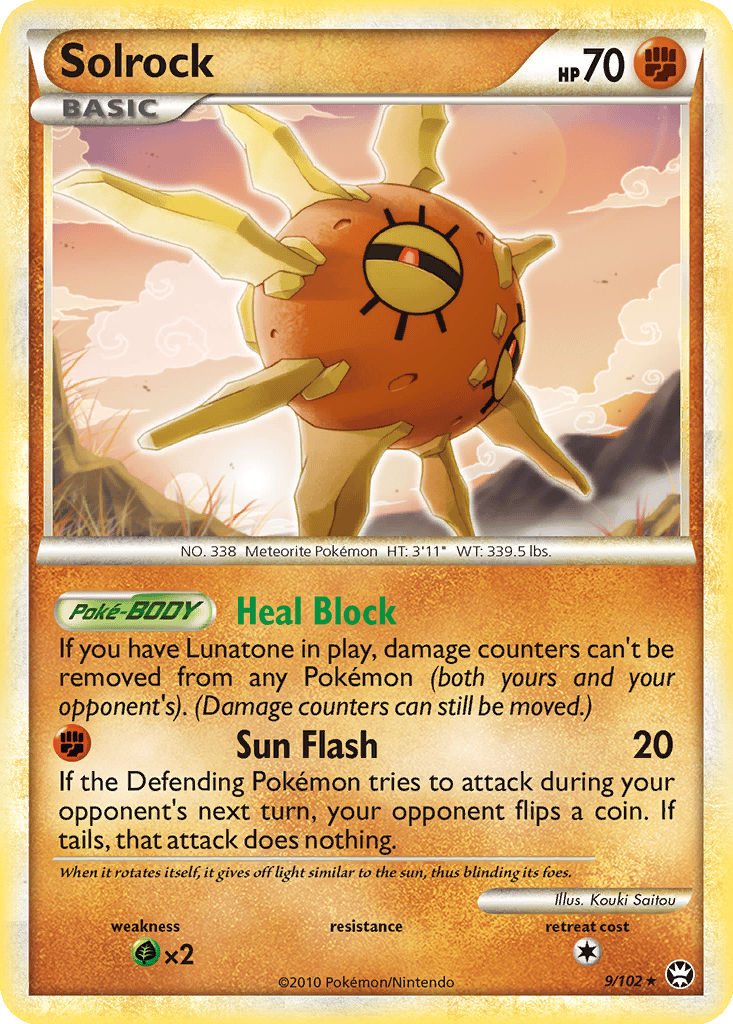 Solrock card