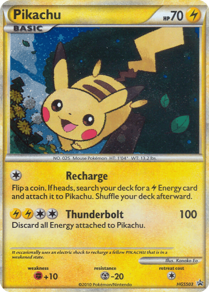 Pikachu card