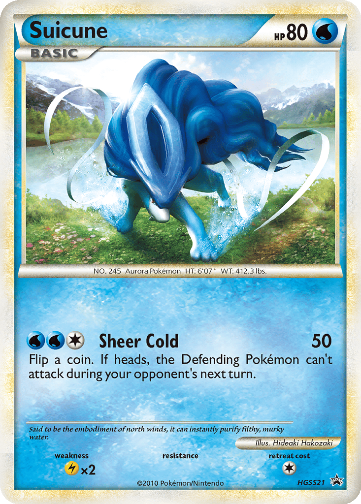 Suicune card