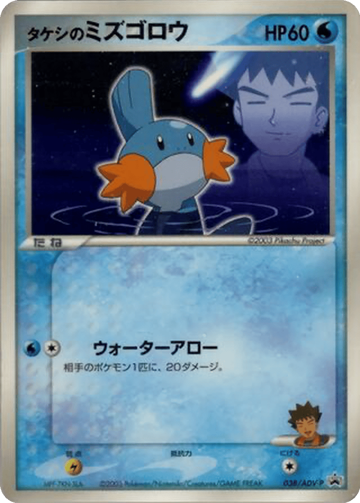 Brock's Mudkip card