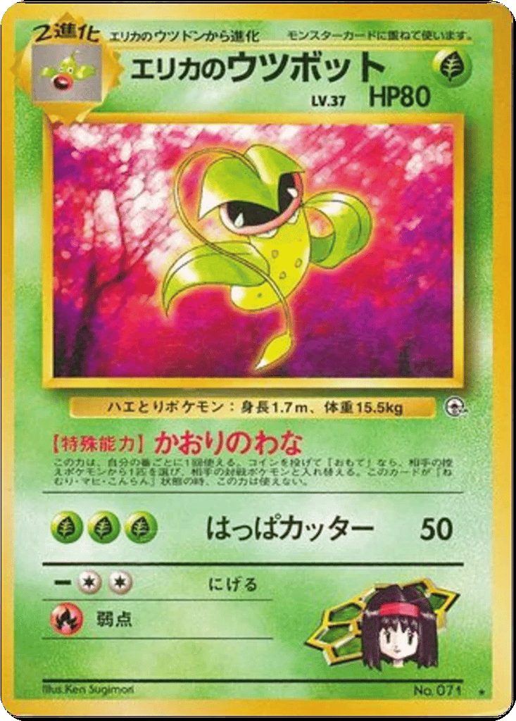 Erika's Victreebel card