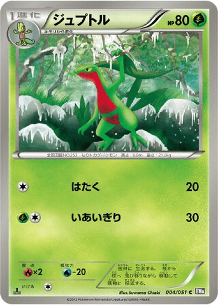 Grovyle card
